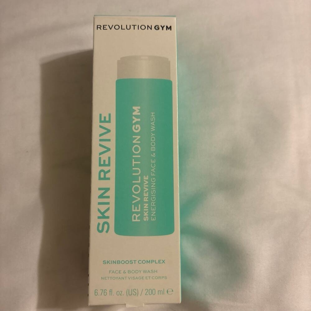 Revolution Gym Skin Revive Energising Face & Body Wash